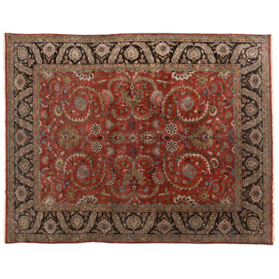 Abada One-of-a-Kind Rectangle 9' X 12'8" Hand Knotted Area Rug