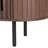 64" Sideboard With Slatted Design, Ideal For Bedroom, Living Room, And Entryway-1886741251