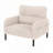 Corduroy Fabric Accent Armchair-1832679465