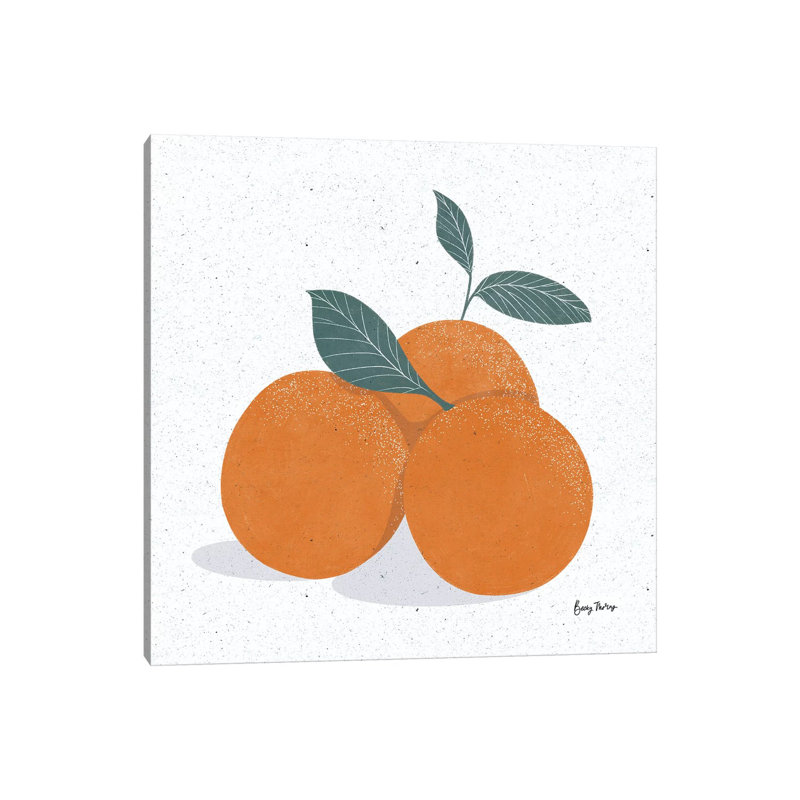 Fruity Cocktails VI by Becky Thorns - Print on Canvas, Wrapped Canvas, 93.98cm H x 93.98cm W x 1.91cm D