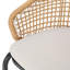 Chaise berçante Arias à texture douce et à mouvement doux pour une détente ultime