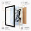 Bold Profile Study Graphic Art - Print-850924411-850924415