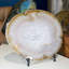 Plaque pittoresque en agate mince polie
