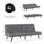 Canapé-lit en cuir convertible pliant Corrigan Studio® Futon-687966385