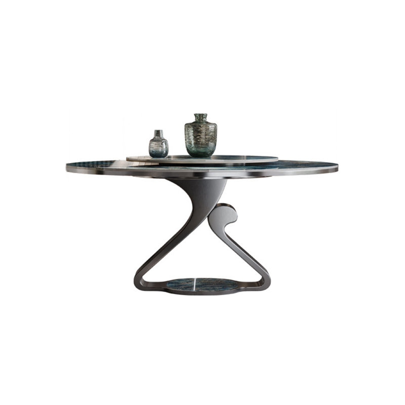 Table de salle à manger Luxury Luxury, H 29,5 po x L 51,1 po x l 51,1 po