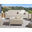 Eleene 186cm Wide Metal Garden Sofa
