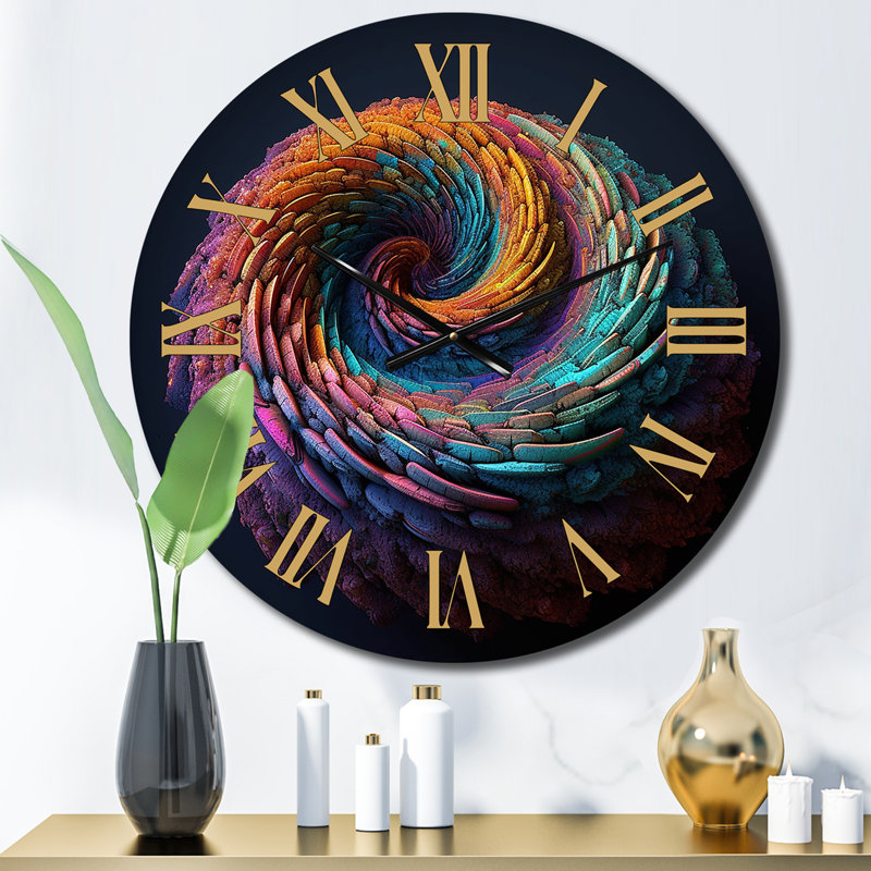 Horloge murale 3D 3D, Petit