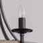 10-light wagon wheel chandelier, Havalah candle style
