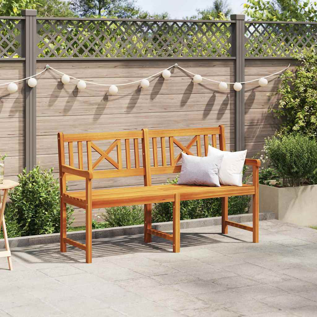 Solid Wood Outdoor Bench
