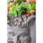 Pot de fleurs statue de dieu grec 11 "x 13" x 22 "avec pieds
