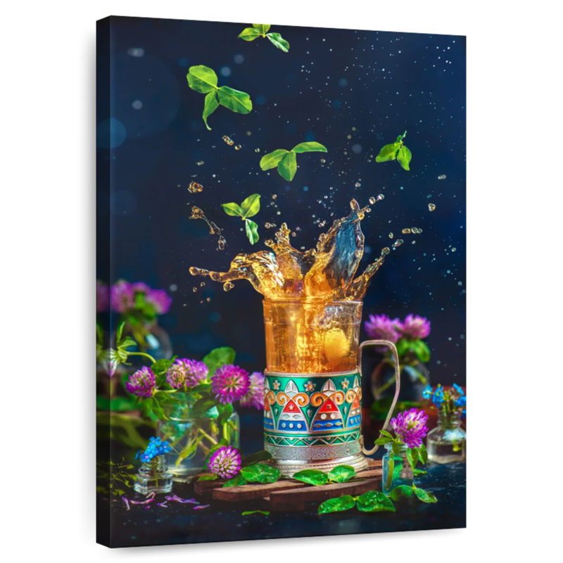 Yarlin Tea Splash, 30" H x 20" W