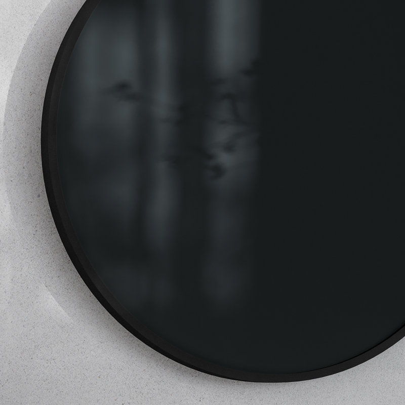 Tableau noir magnétique mural avec gomme et craie Millworks, 24 po x 24 po, Noir