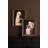  Framed Halloween Ghost Paintings Black and White Wall Art Set of 2 – 17.5" Tall