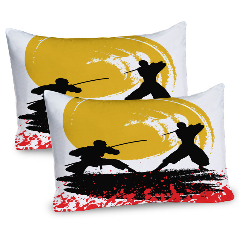 Ensemble de 2 taies décoratives japonaises Ambesonne, H 20 po x l 30 po