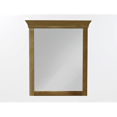 Frida Wood Flat Wall Mirror