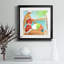 Beach Beach I - peinture encadrée-1412483130-1412483134
