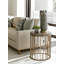 Shadow Play Studio Round Accent Table