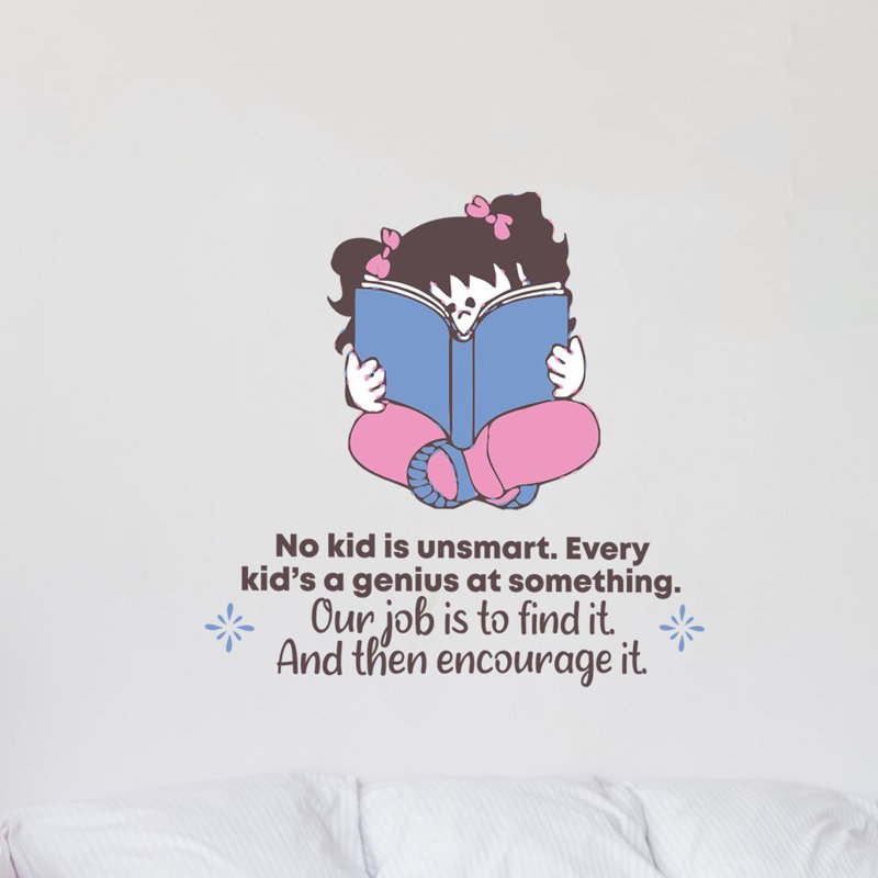Text & Numbers Wall Decal, 20" H x 20" W