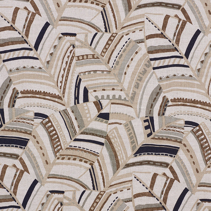 Deco Leaves Fabric, Palm