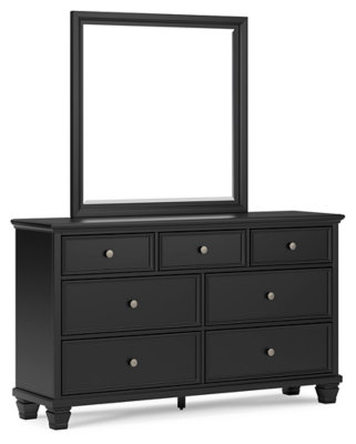 Commode et miroir Lanolee