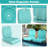 2PCS Poolside Chairs for Edge of Pool Foldable Outdoor Pool Chair Green-1165678903