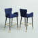 Briannan Upholstered Counter Stool with Solid Wood Frame