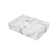 Swiss Madison St. Tropez 16.125" White Ceramic Rectangular Wall Mount Bathroom Sink with Overflow