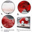 «Red Tree Symphony in Winter I», reproduction sur toile-114770639-114770631