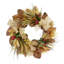 31" Fall Wreath Decorated With Heather, Astilbe, Wheat And Pears