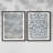 " Vintage Abstract IV " 2 Piece Art Print-1722626826-1722626827