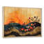 Fleurs orange orange, champ de fleurs I - art mural floral-264609358-23203818-264609715