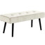 Banc rembourré 39,4 po Velours côtelé-1170711485
