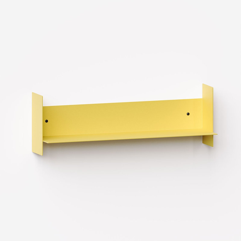 PLI Wall Shelf, Napoli Yellow, 23.62"W