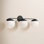 3 Light Frosted Dimmable Vanity Light