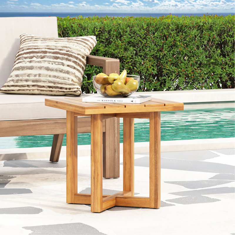 Table d'appoint carrée