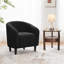 Boucle Club Chair Combining Contemporary and Traditional Design-427047285