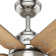 70" Warrant 6 - Blade LED Standard Ceiling Fan with Wall Control and Light Kit Included