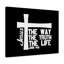 The Way, The Truth, The Life - Wrapped Canvas Print-886039787