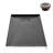 60 in. x 32 in. Alcove Acrylic Shower Base in Glossy Black With Right Drain, Drain Included-115227518