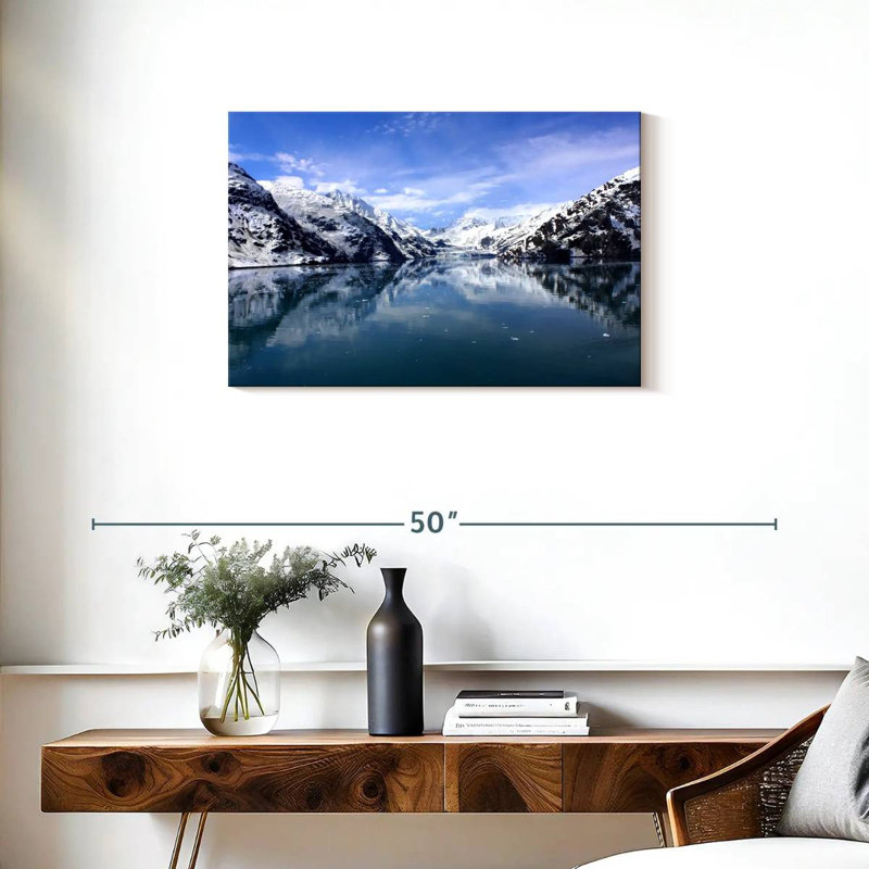 Alvord Glacier Bay, matin d'hiver