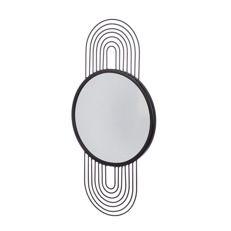 Matherville Metal Elongated Mirror