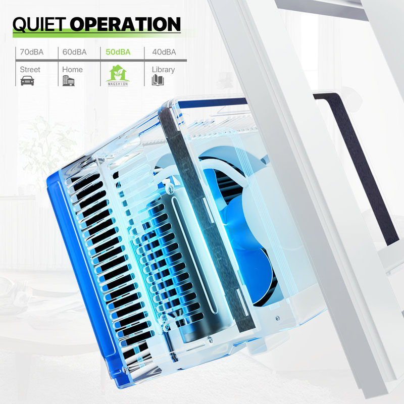 6000 BTU White Wi-Fi Connected Window Air Conditioner with Remote