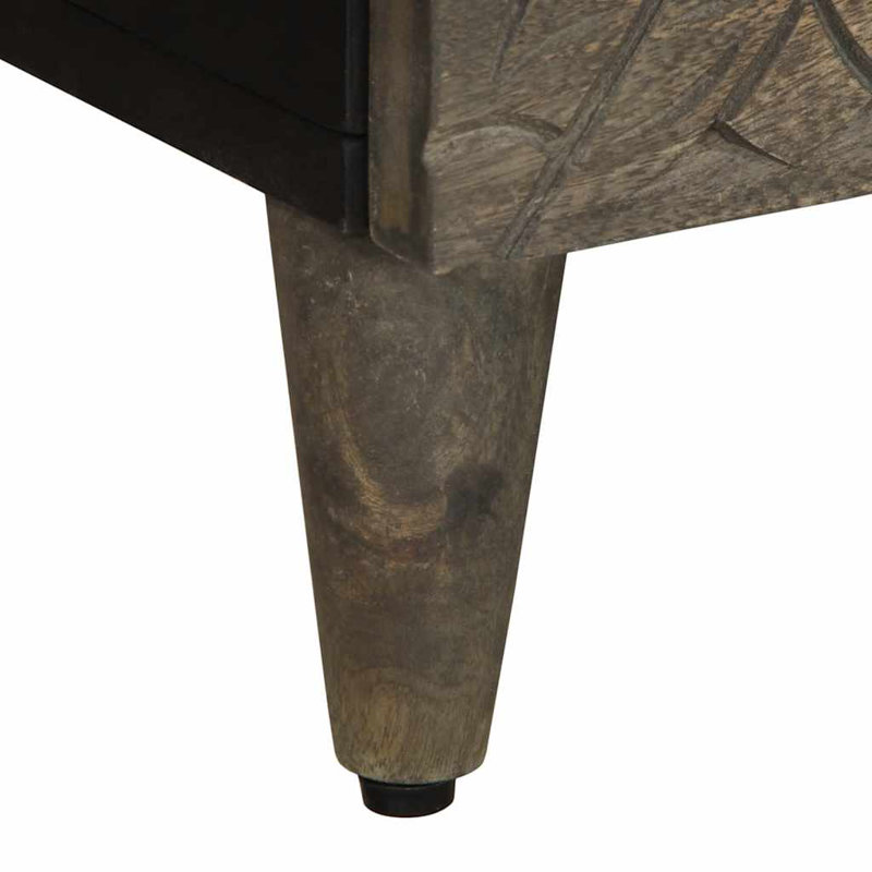 40cm W Metal Bedside Table