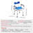 Shower Chair 360° Swivel Bathtub Shower Seat with Pivoting Arms 400LBS