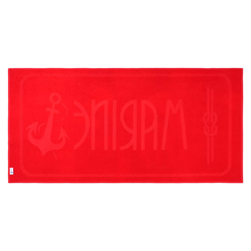 Serviette de plage Sail, Rouge