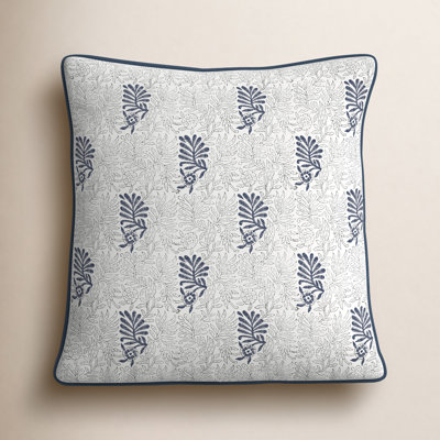 Betania 20" x 20" Embroidered Throw Pillow