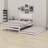 Platform Bed With Adjustable Trundle-39849911