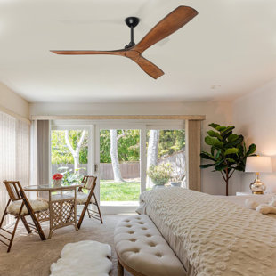 60" Ceiling Fan without Light, with Remote Control