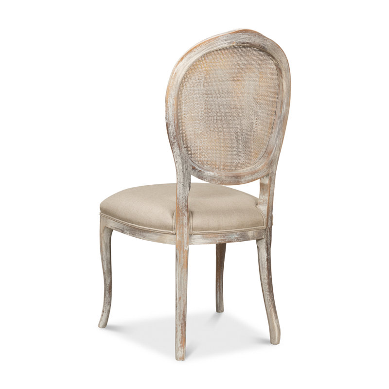 Banner Upholstered Dining Chair, Light Gray, Gray