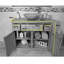 Trystan 1000mm Single Bathroom Vanity with Vessel Ceramic Basin